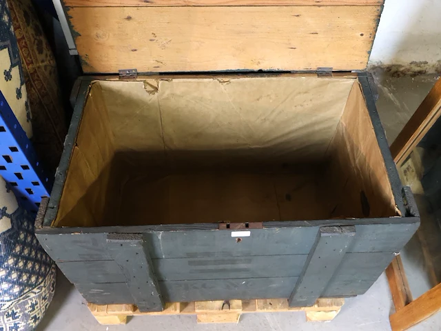 Houten koffer (x3) - afbeelding 4 van  7