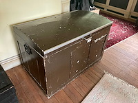 Houten koffer - afbeelding 1 van  3