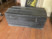 Houten koffer - afbeelding 1 van  3