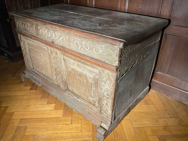 Houten koffer - afbeelding 2 van  8