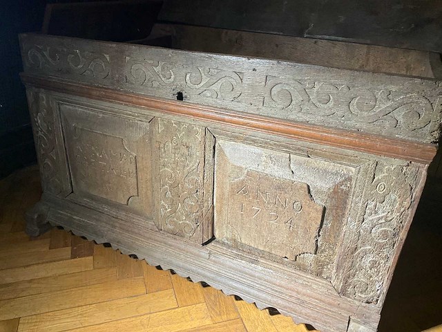 Houten koffer - afbeelding 4 van  8