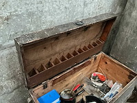 Houten koffer - afbeelding 3 van  4