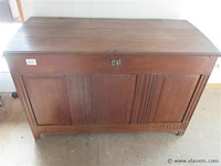 Houten koffer - afbeelding 1 van  3