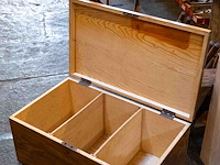 Houten koffer - afbeelding 1 van  1