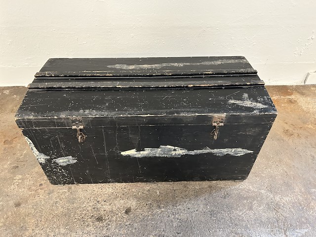 Houten koffer - afbeelding 2 van  5