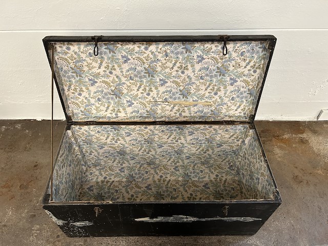 Houten koffer - afbeelding 3 van  5