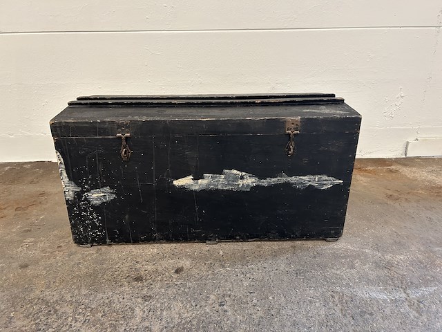 Houten koffer - afbeelding 4 van  5