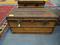 Houten koffer - afbeelding 3 van  4