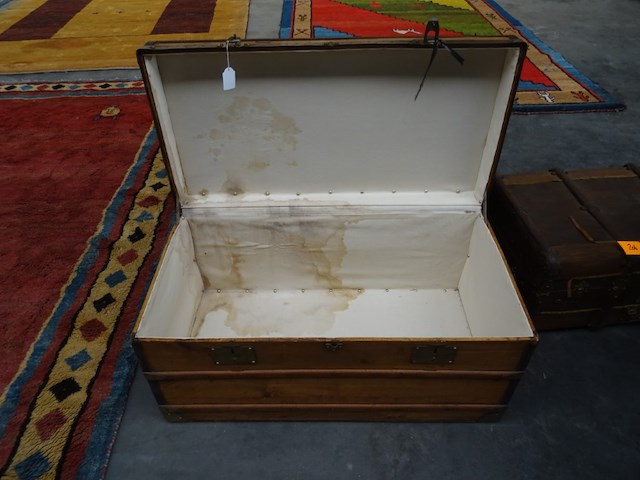 Houten koffer - afbeelding 4 van  4