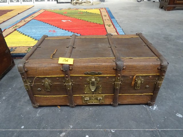 Houten koffer - afbeelding 2 van  4