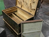 Houten koffers - afbeelding 2 van  4