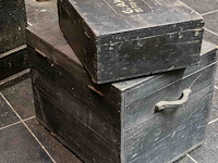 Houten koffers - afbeelding 2 van  3