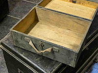 Houten koffers - afbeelding 2 van  4