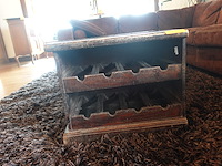 Houten koffer/salontafel - afbeelding 3 van  5
