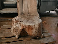 Houten kunstwerk / stoel - afbeelding 2 van  5