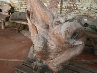 Houten kunstwerk / stoel - afbeelding 3 van  5