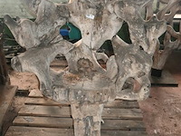 Houten kunstwerk / stoel - afbeelding 2 van  5