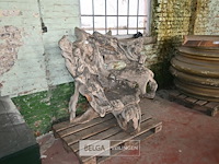 Houten kunstwerk / stoel - afbeelding 1 van  5