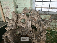 Houten kunstwerk / stoel - afbeelding 5 van  5