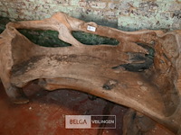 Houten kunstwerk / zitbank - afbeelding 4 van  5