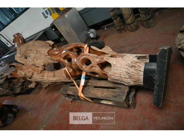 Houten kunstwerk - afbeelding 1 van  5