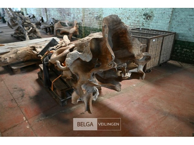 Houten kunstwerk - afbeelding 3 van  5