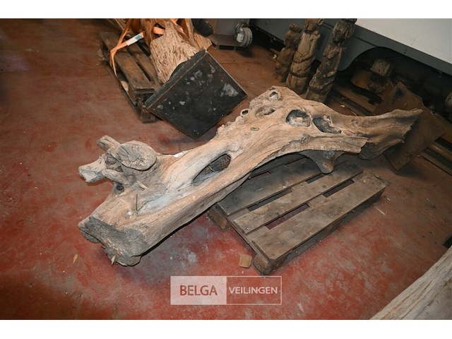 Houten kunstwerk - afbeelding 1 van  5