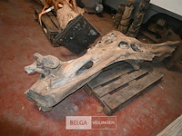 Houten kunstwerk - afbeelding 1 van  5
