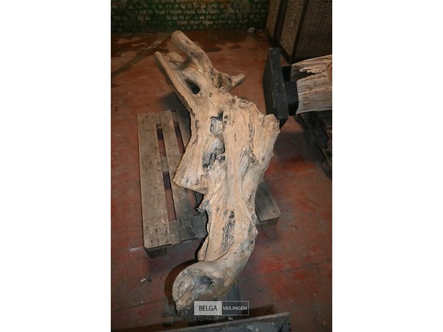 Houten kunstwerk - afbeelding 3 van  5