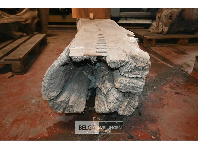 Houten kunstwerk - afbeelding 2 van  4