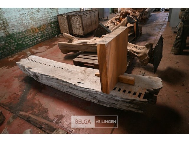 Houten kunstwerk - afbeelding 3 van  4