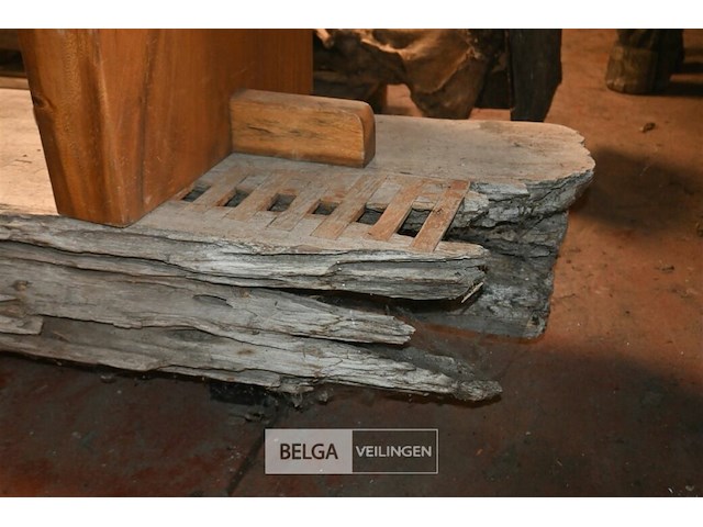 Houten kunstwerk - afbeelding 4 van  4