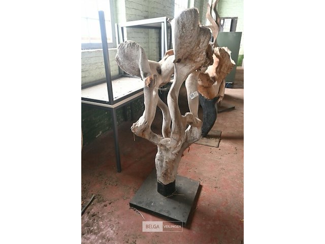 Houten kunstwerk - afbeelding 2 van  5