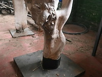 Houten kunstwerk - afbeelding 5 van  5