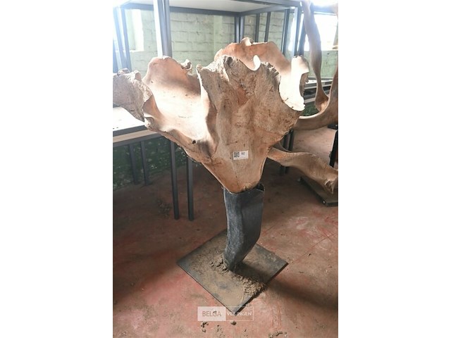 Houten kunstwerk - afbeelding 3 van  4