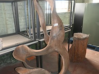 Houten kunstwerk - afbeelding 1 van  4