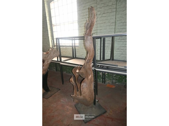 Houten kunstwerk - afbeelding 2 van  4