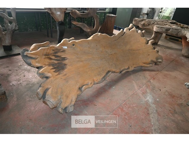 Houten kunstwerk - afbeelding 1 van  4