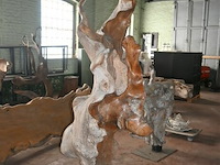 Houten kunstwerk - afbeelding 1 van  5