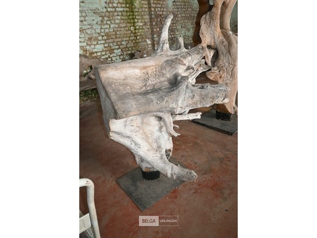 Houten kunstwerk - afbeelding 2 van  5