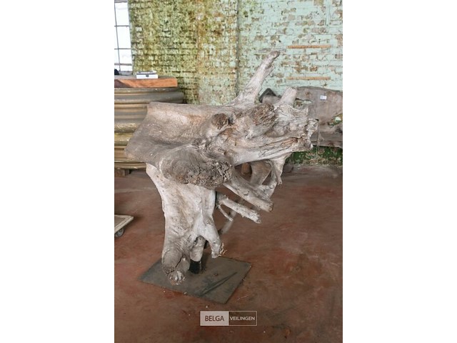 Houten kunstwerk - afbeelding 3 van  5