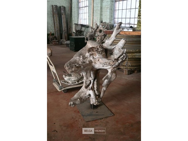 Houten kunstwerk - afbeelding 4 van  5