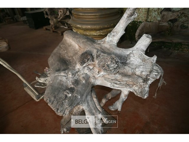 Houten kunstwerk - afbeelding 5 van  5