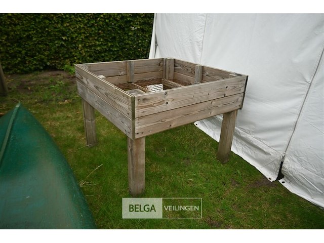 Houten kweekbak - afbeelding 1 van  5