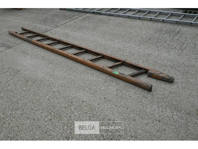 Houten ladder - afbeelding 1 van  3