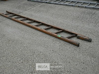 Houten ladder - afbeelding 1 van  3
