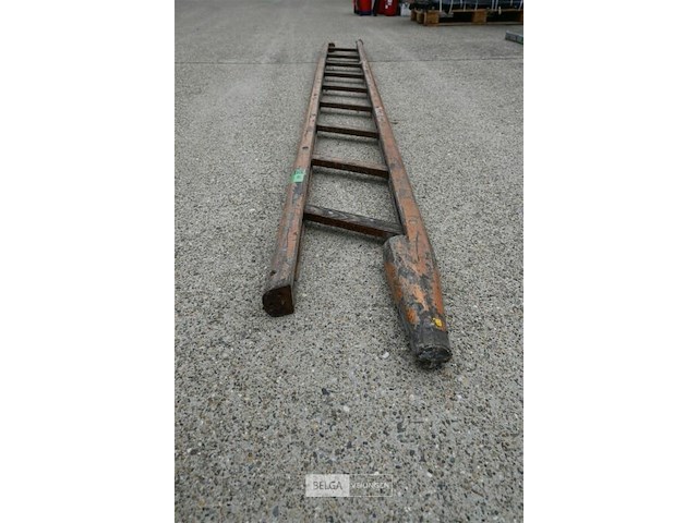 Houten ladder - afbeelding 2 van  3