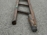 Houten ladder - afbeelding 2 van  3