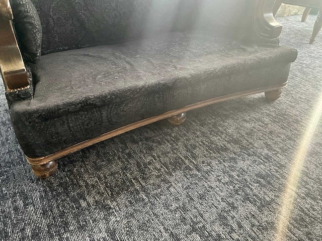 Houten lage 2-zits zetel - afbeelding 4 van  4