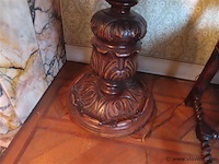 Houten lamp - afbeelding 2 van  3